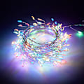Pikkukuva 1 / 8: Jouluakkulahjapaketti Luova Riippuva Puu Koristevalot Led Värillinen Lamppu Kuparilanka Color USB-3M100led