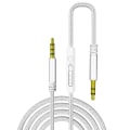 Pikkukuva 1 / 8: Äänikaapeli 3,5 mm uros - uros, äänen ja mikrofonin liitäntä puhelimeen, kuulokkeisiin ja autoon