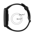 Miniatyrbilde 7 av 8: Erstatningsbånd Kompatibelt for Xiaomi Mi Band 7 Pro Myke Silikon Armbånd Pustende Justerbar Håndleddsreim