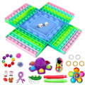 Miniatyrbild 1 av 5: 20-pack med fidgetleksaker, sensoriska Pop it, festpresent