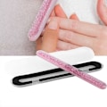 Miniatyrbillede 5 af 8: Nano Glas Fod Rasp Fil til Fjernelse af Død Hud og Hård Hud - Pedikyrpleje (Pink, 12cm)