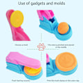 Miniatyrbillede 4 af 5: 3D Plastilina Værktøjer Farve Play Dough Model Værktøj Legetøj Lerforme Børn Læring Uddannelse Legetøj