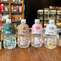 Pikkukuva 4 / 7: Lasten vesipullo oljella juomapullo 500ML valkoinen / tarrat