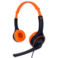 Miniatyrbilde 2 av 8: Barnehodetelefoner Stereo 3,5 mm Jack Foldbar Støyreduksjon Komfortabelt Kablet Hodesett med Delingsport for Smarttelefon