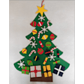 Miniatyrbillede 2 af 8: Filtet Juletræ DIY Stereo Juletræ Juleferie Vedhæng G
