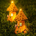Miniatyrbillede 1 af 5: Fe-have-have Solcelled Have Solsikkehus Ornament Gave
