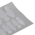 Miniatyrbillede 5 af 8: 120 stk. Dobbelt Negleform Genanvendelige Dobbeltforme Franske Negletips Former Guide Forlængelse Manicure Tilbehør Værktøjer