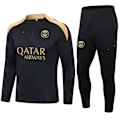 Miniatyrbillede 5 af 6: 2425 Fodbold Træningstøj Real Madrid Langærmet Voksen Sæt Efterår/Vinter Paris White Real Madrid M
