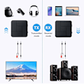 Miniatyrbillede 3 af 5: 2-i-1 Bluetooth 5.0 Modtager Stereo Musik Tilpasset Adapter + RCA