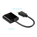 Pikkukuva 2 / 7: HDMI-VGA-sovitin 3,5 mm ääniliittimellä