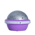 Miniatyrbilde 2 av 4: LED stjernehimmel lampe projeksjonslampe barnerom purplr