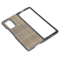 Miniatyrbild 7 av 7: Läderhårdt fodral för Samsung Galaxy Z Fold 2 Mobiltelefon AntiFall Skyddande Fodral