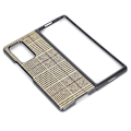 Miniatyrbillede 7 af 7: Læder Hard Case til Samsung Galaxy Z Fold 2 Mobiltelefon AntiFall Beskyttelsesetui