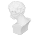Miniatyrbillede 5 af 8: Harpiks Hoved Skulptur Dekorativ Ornament Nordisk Mini Buste Kunst Figur til Studie Soveværelse Stue