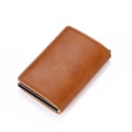 Miniatyrbillede 1 af 9: POP UP Tegnebog med RFID-NFC Blokering Kort Holder Etui Tegnebog Kassette Apricot