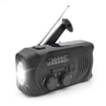 Pikkukuva 1 / 5: Käsikäyttöinen radio aurinkokennoilla, taskulamppu ja 2000 mAh virtapankki