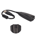 Pikkukuva 7 / 8: Virtuaalinen 7.1-äänikortti Plus Plug and Play USB-stereokortti Kuulokeadapteri Pöytätietokoneelle
