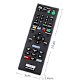 Miniatyrbilde 5 av 5: Universal RMT-B115A Fjernkontroll for Sony Blu-ray-spiller
