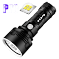 Miniatyrbild 1 av 6: LED-ficklampa med höga lumen XLM P70 Kraftfull USB Nej