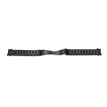 Miniatyrbillede 8 af 8: 20mm Metal Urremærke Rem Stainless Steel Håndledsrem Armbånd Urrem til Galaxy Watch 4 Sort