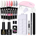 Miniatyrbild 1 av 2: Nagelgellackset nagelset polygelset #02