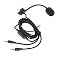 Miniatyrbilde 7 av 8: Mikrofonerstatningskabel Støyreduksjon Mic-erstatning Lydkabel med Volumjustering Lydløs knapp for Gaming Headset