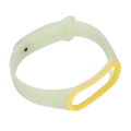 Miniatyrbilde 5 av 8: Smartklokke Armbånd Lysende Bånd Silikon Anti-Tapt Erstatningsreim med Porøs Justering for Mi Band 6 5 4 3 NFC