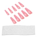 Miniatyrbillede 4 af 7: 10 stk. Ren Farve Falske Negle Kvinder Piger Udsøgte Moderne Falske Negle Tip Manicure VærktøjN5354-08