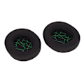 Miniatyrbild 5 av 8: Ersättning för hörlursöronkuddar Uppgraderade öronkuddar med hög elasticitet för SteelSeries Arctis 3/5/7 Green Silk