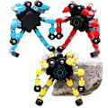 Miniatyrbild 5 av 6: Deformerbar Gyroskop Kedjetyp Mångsidig Styling Fingertoppsleksak Mekanisk Barns Intelligenta Gyroskop nine