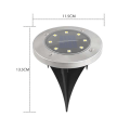 Pikkukuva 3 / 4: 4 kpl LED-aurinkomaa-lamppua vedenpitävä ulkokäyttöön
