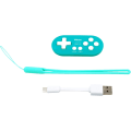 Miniatyrbild 6 av 7: 8bitdo Zero 2 Bluetooth Spelkontroll Blå Utgåva Trådlös Styrenhet