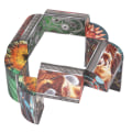 Miniatyrbilde 6 av 7: Formforskyvende Boks Barn Voksen Angst Stressavlastning Sylindrisk Geometri Magnetisk Form Transform Puslespill Leke