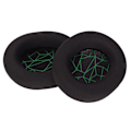 Miniatyrbild 6 av 8: Ersättning för hörlursöronkuddar Uppgraderade öronkuddar med hög elasticitet för SteelSeries Arctis 3/5/7 Green Silk