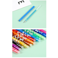 Miniatyrbillede 6 af 7: 12 stk. Multifarvede Let at Slette Neutral Pen Kreativ Farve Sletbar Pen Student Temperaturstyret Sletbar Pen Varmt Vand Pen 12pcs Color 0.7mm