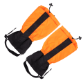 Miniatyrbild 2 av 8: Barnbensskydd Justerbara Vattentäta Vindtäta Sandskydd Barnens Utomhusbensskydd (Orange)