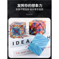 Miniatyrbillede 6 af 6: Rubiks Cube Macaron Farvepyramide Uddannelsesmæssigt Legetøj