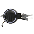 Miniatyrbilde 6 av 8: Gaming Headset G12 Stereo 7.1 Virtuell Surround Sound Datamaskin Spillmaskinvare med Mikrofon for PC Bærbar PC Svart