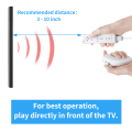 Miniatyrbillede 10 af 10: Sensor Bar, kablet sensor bar, med stativ til WII-konsol