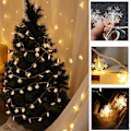 Miniatyrbilde 3 av 8: 3 m 20 LED julelysdekorasjonsstrimler