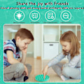 Miniatyrbild 5 av 7: Pop it fidget leksak bubbla sensor tryck pop leksak familj leksak