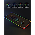 Miniatyrbillede 2 af 5: AUKEY RGB Gaming Mousepad, 90x40cm - Sort Sort
