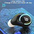 Pikkukuva 7 / 7: Urheilukorvanapit Bluetooth 5.1 Langattomat Kuulokkeet Stereo Kuulokkeet