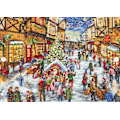 Pikkukuva 5 / 5: Joulukalenteri-palapeli Blind Box 24 Pientä Laatikkoa 1000 Palaa Aikuisten Blind Box Advent Paper Puzzle A
