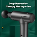 Miniatyrbild 3 av 3: LCD Mini USB Muskelmassager Djup Perkussiv Terapi