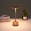 Miniatyrbilde 5 av 9: Trådløs berøringsbordlampe vanntett metall USB-lading bordlampe dimmbar C