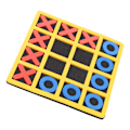 Pikkukuva 2 / 7: Nollipeli Tictactoe - Kannettava ja turvallinen EVA-mini-nollipeli XO-muotoinen shakkipelin kaltainen koulutuslelu