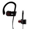 Pikkukuva 5 / 7: Langattomat Bluetooth-urheilukuulokkeet mikrofonilla IPX7 vedenkestävä HD punainen