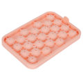 Miniatyrbillede 6 af 8: Silikon Isbitbakke DIY Iskugleform Køkkentilbehør til Kolde Drikke Orange