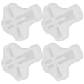 Miniatyrbilde 6 av 7: 10 stk Silikon Korsform Formbar Trygg Elastisk Myk Enkel Utgivelse Multifunksjonell Hengerstøping Former for Smykkeproduksjon DIY